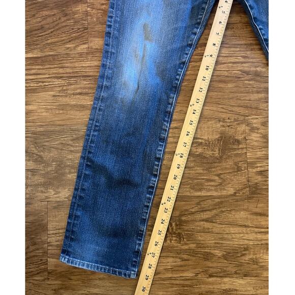 AG Jeans Men's 32x32 Everett Slim Straight Relaxed Fit Whiskered Denim Stretch - Picture 8 of 10